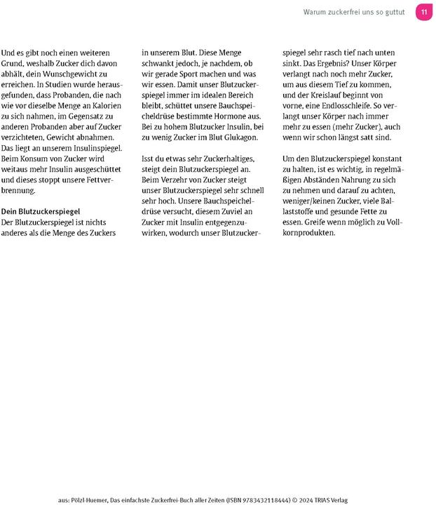 Produktbild Das einfachste Zuckerfrei-Buch aller Zeiten (Deutsch, Stefanie Pölzl-Huemer, 2024)