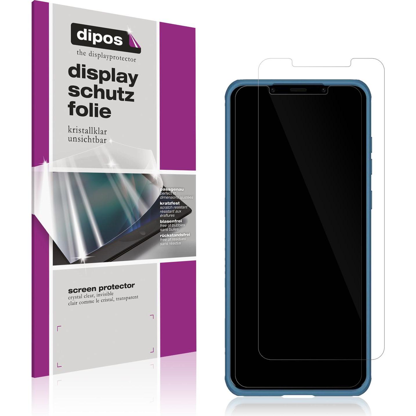 Dipos Displayschutzfolie Crystalclear (1 Stück, Huawei Mate 50 Pro), Smartphone Schutzfolie, Transparent