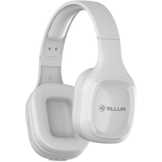 Tellur Bluetooth Over-Ear Headphones Pulse (Kabellos), Kopfhörer, Weiss