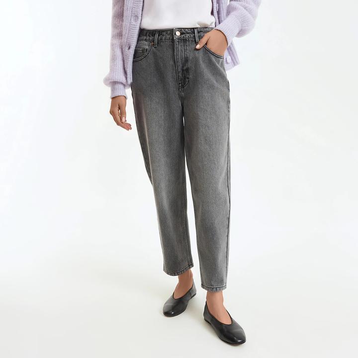 Actual product image La Redoute Collections Signature mom jeans (48)