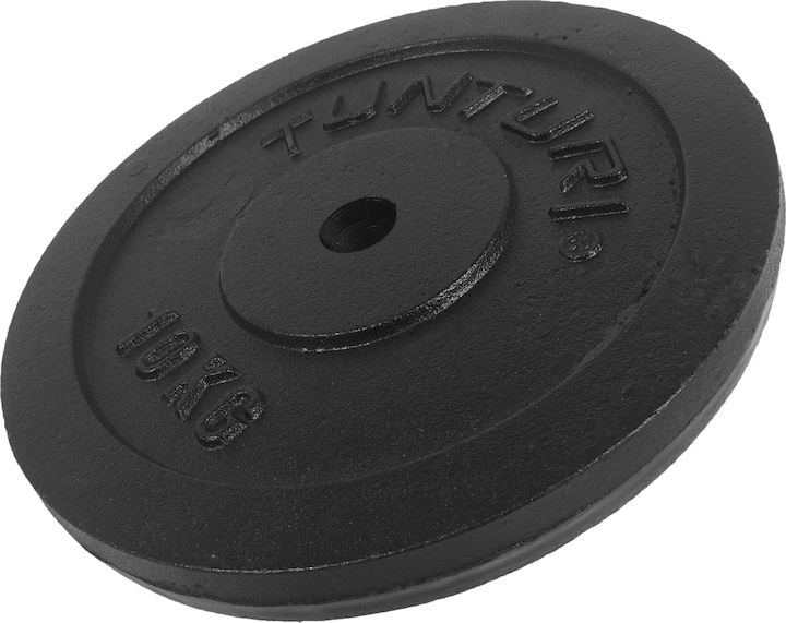 Actual product image Tunturi Gusseisen 10 kg Gewichtscheibe 30 mm (1 x 10 kg)