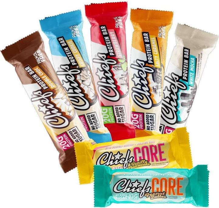 Actual product image Chiefs Protein Bar (12 pcs., 660 g)