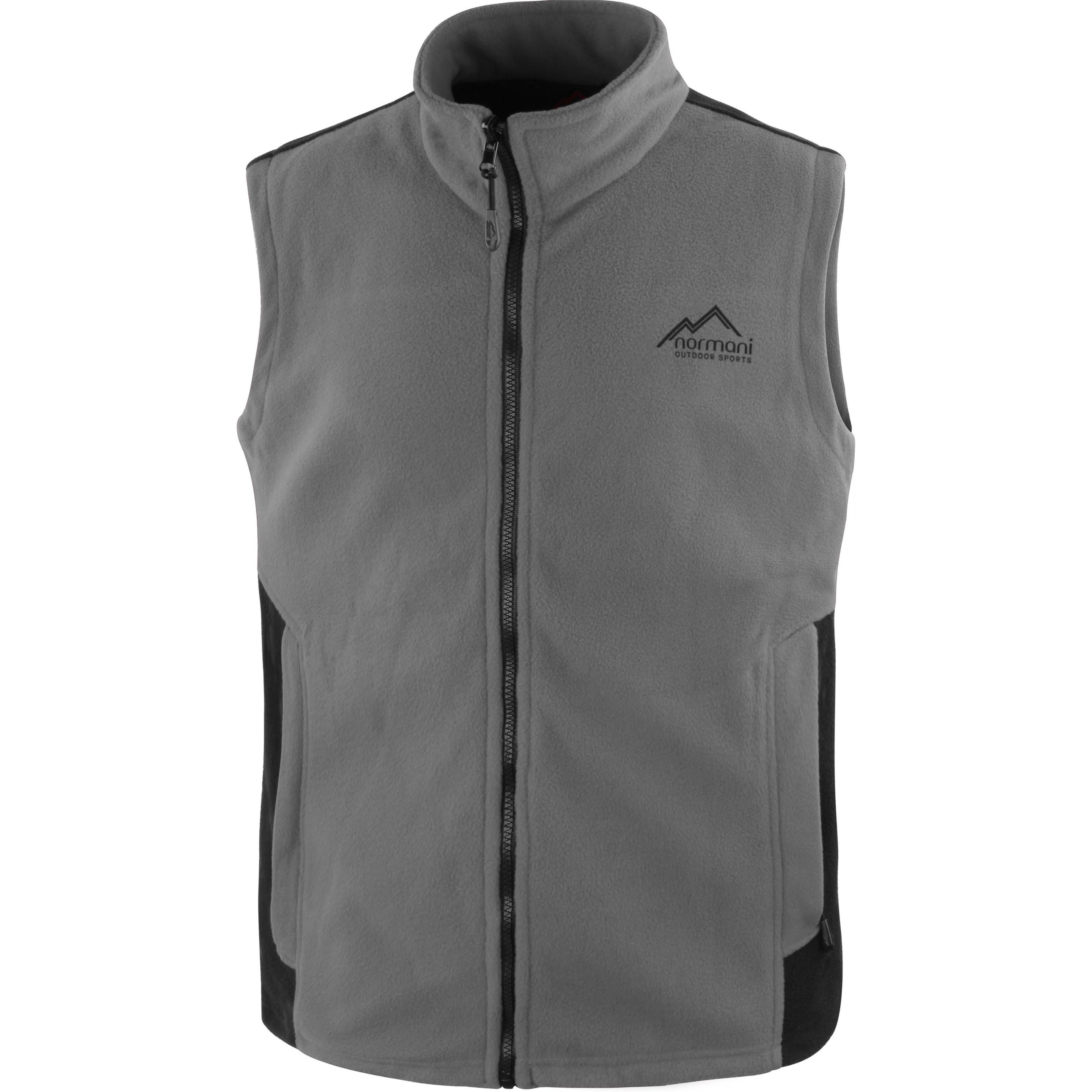Normani, Herren, Weste, Herren Fleeceweste Barrie - 1063, Grau, (L)