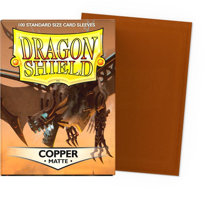 Actual product image Arcane Tinman ART11016 - Matte - Copper (100) Card Sleeves