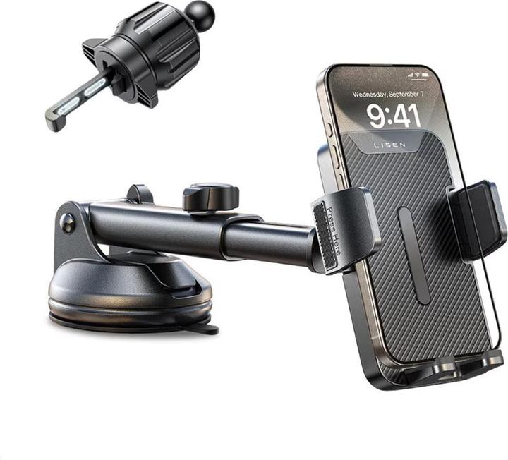 Actual product image Lisen Car Holder 2E781 Black