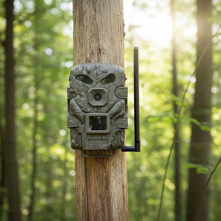 Produktbild Nedis Wildcamera - 1080p@30fps - 30.0 MPixel - 2 MPixel CMOS - IP66 - Zwart No-Glow IR - Nachtzicht - Kijk