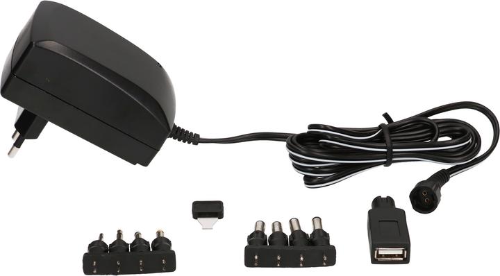 Image du produit Max Hauri Adaptateur secteur universel 27 W, 3 - 12 V, 2250 mA