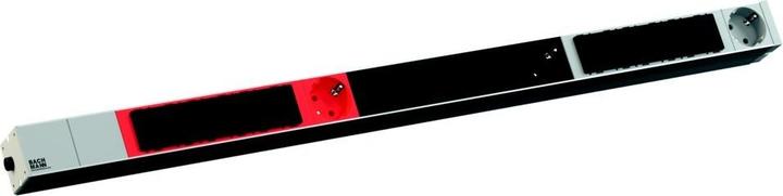 Image du produit Bachmann IT PDU ALU 1U 18x C13 3x contact de protection CEE 3x 16A rouge