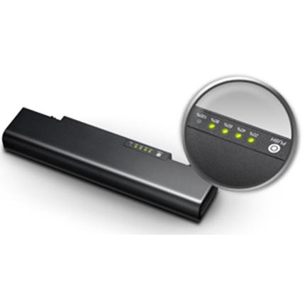 Samsung Li-Ion Hochleistungsakku, 6 Zellen (6 Zellen, 5200 mAh), Notebook Akku, Schwarz