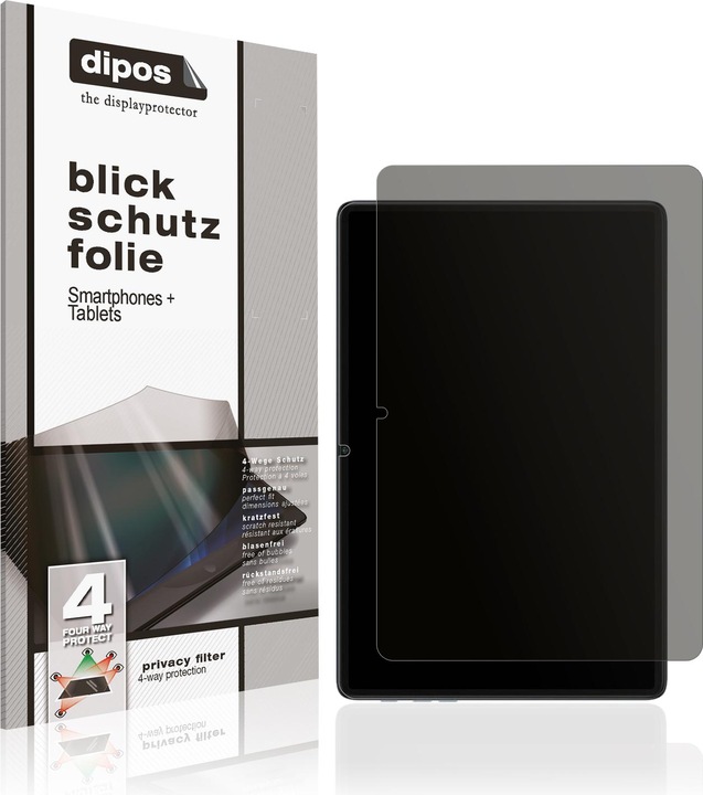 Produktbild Dipos Blickschutzfolie 4-Way Privacy (1 Stück, Teclast M40 Plus)