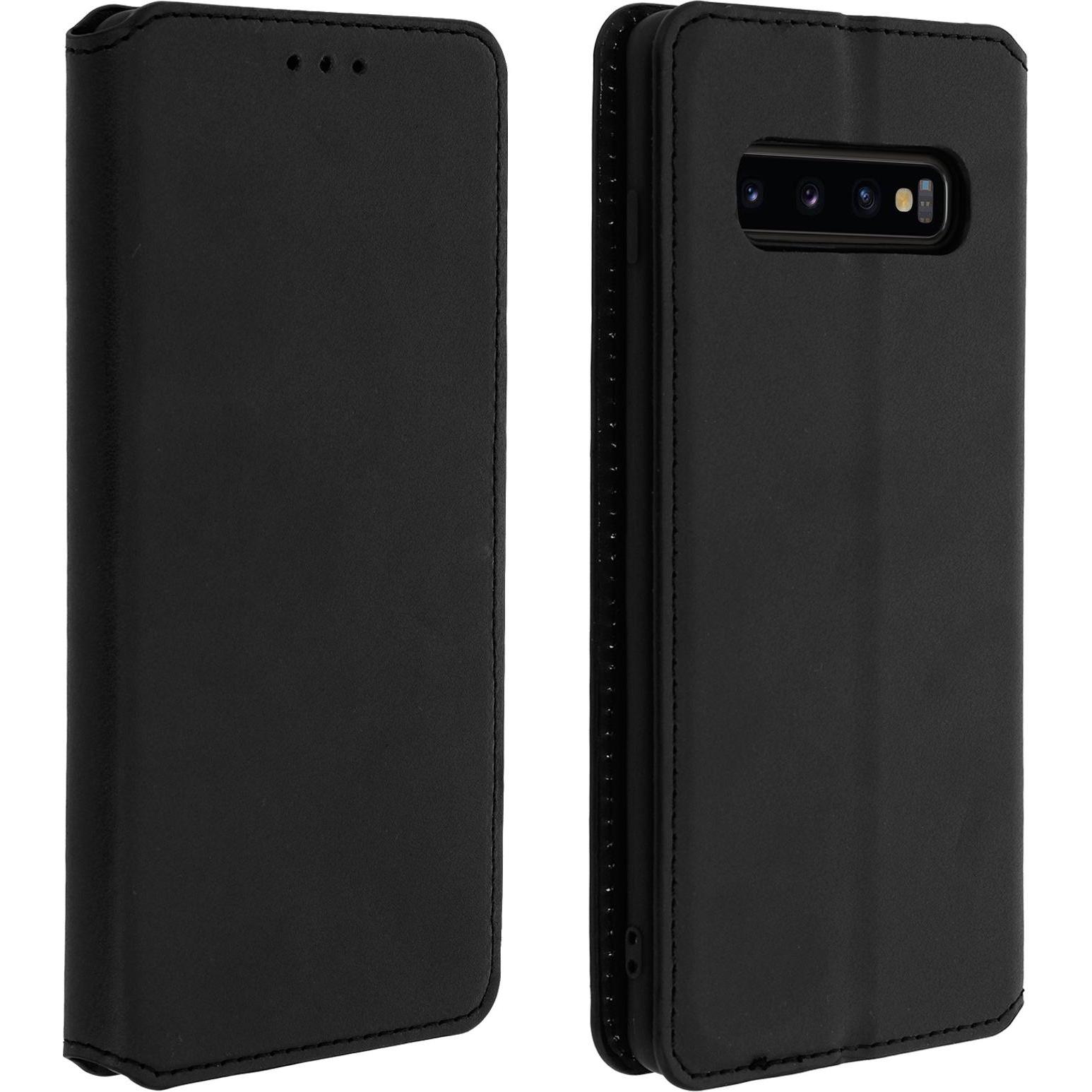 Avizar Elec Series (Samsung Galaxy S10), Smartphone Hülle, Schwarz