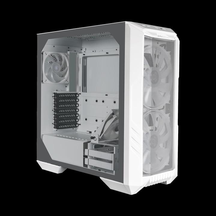 Actual product image Cooler Master HAF 500, Midi Tower, ARGB, Tempered Glass (ATX, mATX, Mini-ITX, E-ATX)