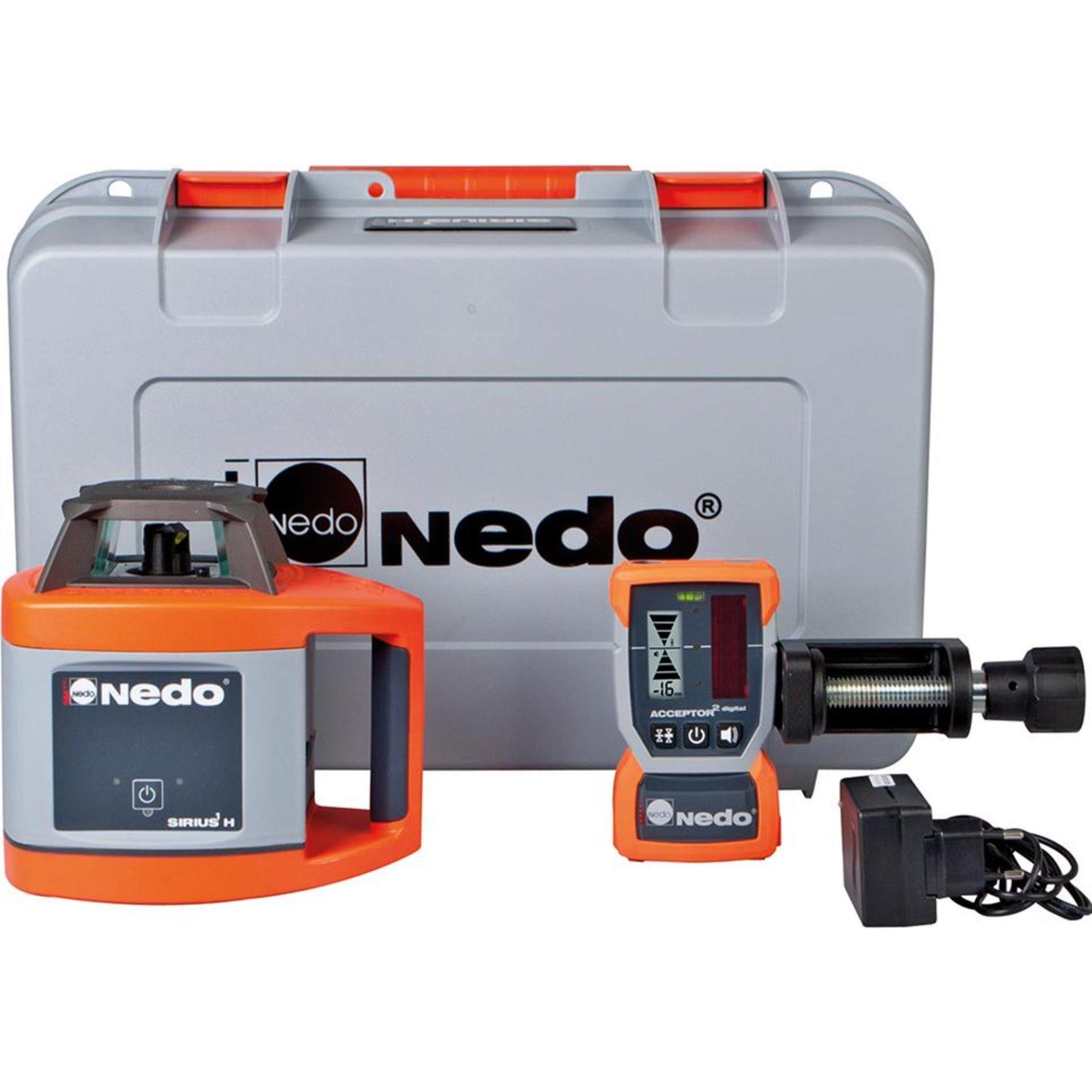 Magni, Laser lineare, Nedo SIRIUS 1 H laser rotante autolivellante Laser da costruzione Laser di livellamento con