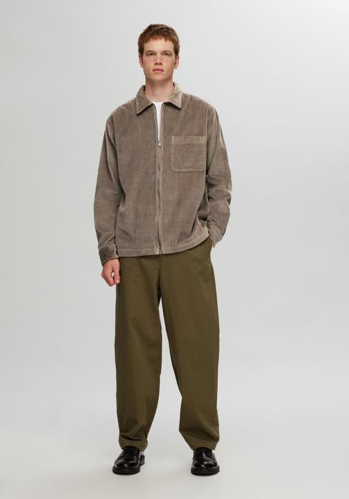 Actual product image Selected Homme Slh-Jake Cord Overshirt Ls Zip Noos (S)