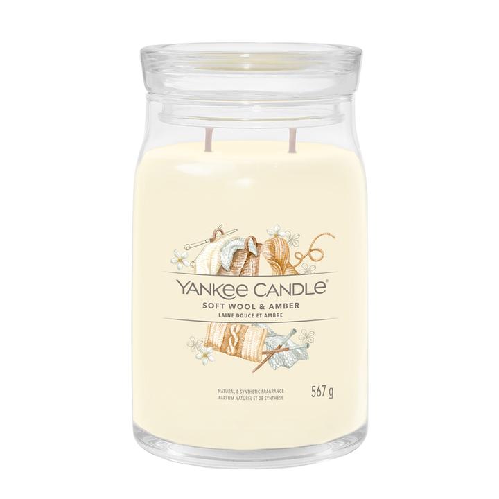 Immagine prodotto Yankee Candle Duftkerze Soft Wool & Amber Signature Large Jar (567 g)
