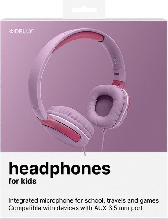 Produktbild Celly Wired Headphone For Kids Bl