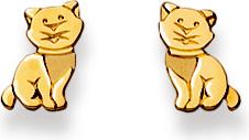 Image du produit Natsumi Schmuck Boucles d'oreilles chat en or 18K/750 (750/18 K Or jaune)