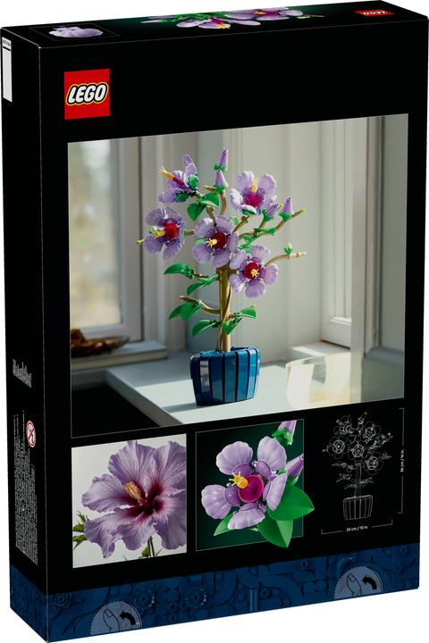 Actual product image LEGO Hibiscus (LEGO Botanical)