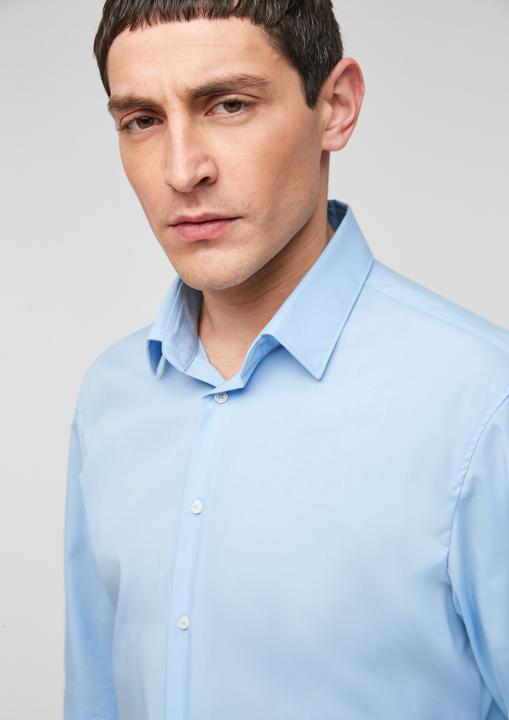 Produktbild s.Oliver Hemd Slim: Hemd mit Kentkragen (38)