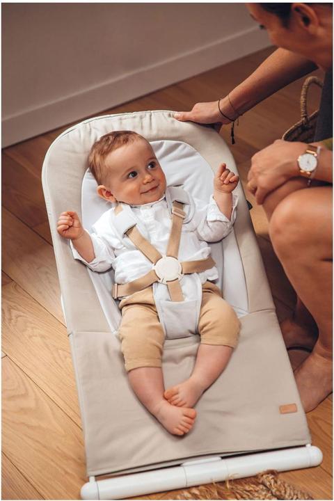 Productafbeelding Beaba Wipstoeltje Easy Relax grijs/beige