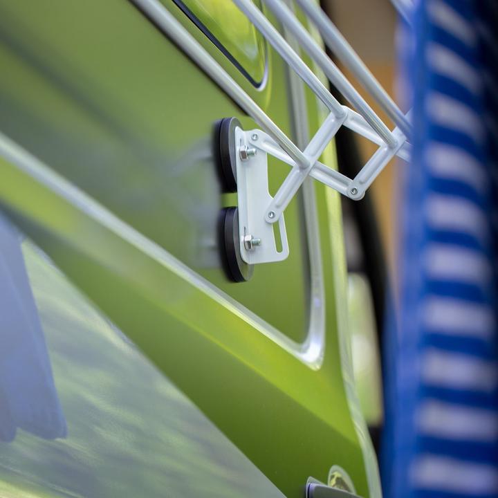 Actual product image Supermagnete Magnet system round rubber-coated with threaded stud (1x)