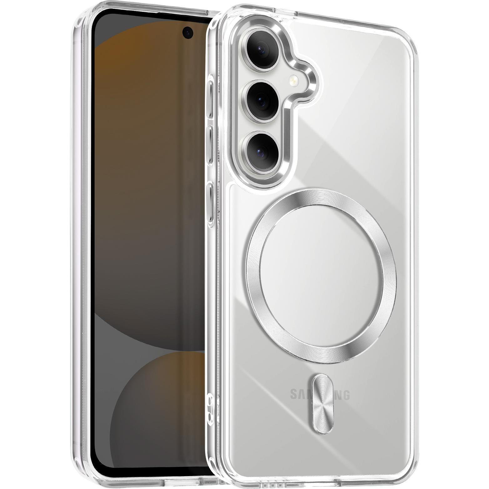 Avizar Cristal Color Case (Samsung Galaxy S25), Smartphone Hülle, Grau