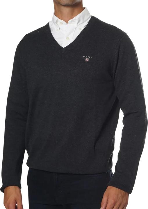 Produktbild GANT Classic Sweatshirt VAusschnitt (XXL)