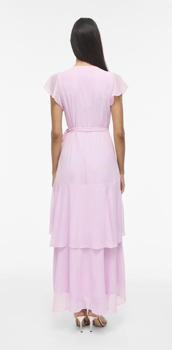 Image du produit Vila VIURA Maxi Kleid mit V-Ausschnitt (36)