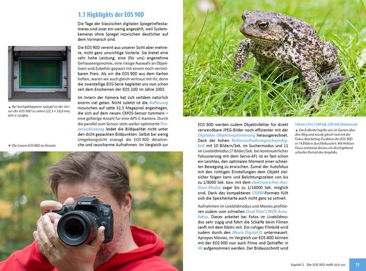 Immagine prodotto Canon EOS 90D (Tedesco, Christian Bildner, Dott.ssa Kyra Sänger, Dr Christian Sänger, 2019)