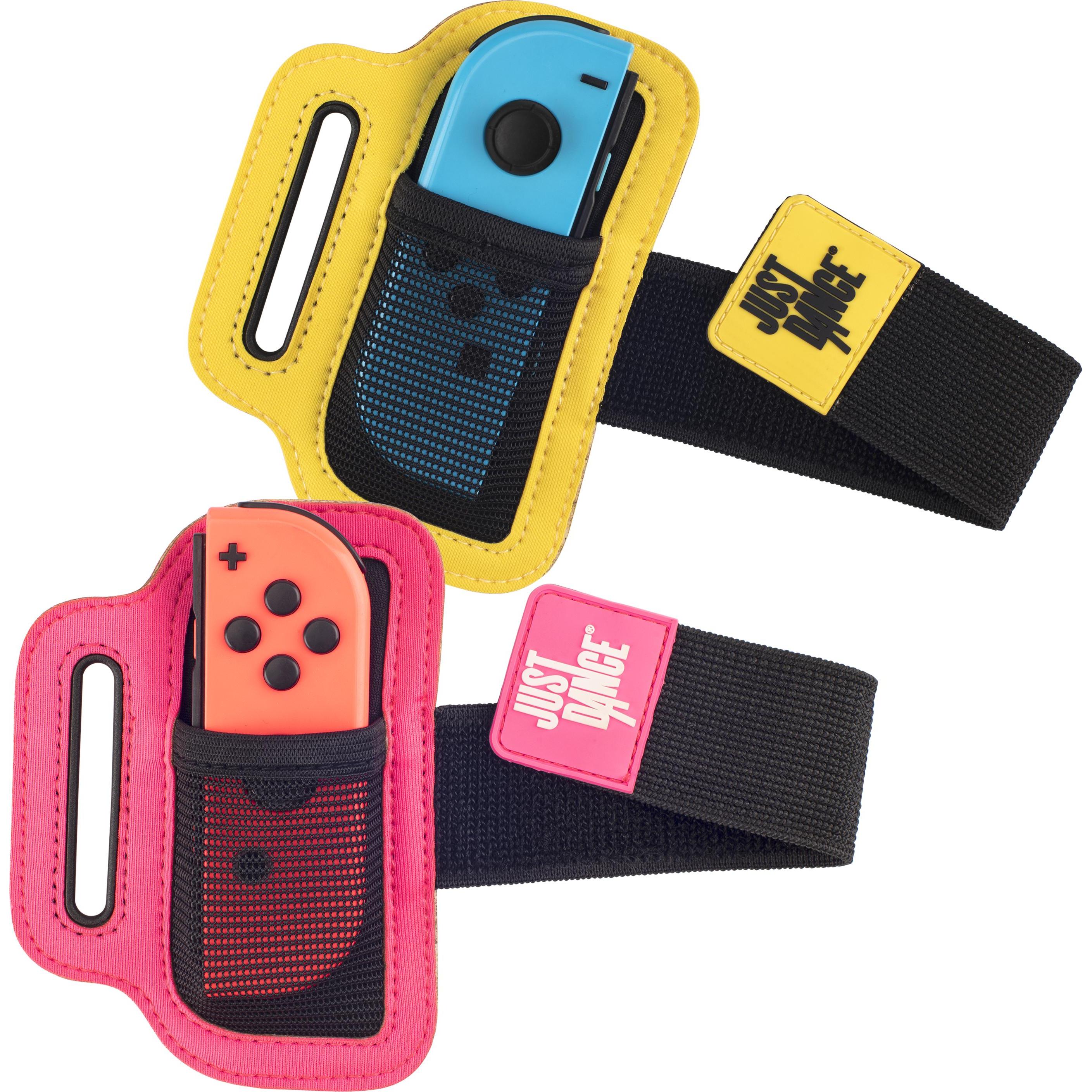Subsonic Just Dance Duo Dance Straps für Switch (Switch), Weiteres Gaming Zubehör, Pink, Gelb