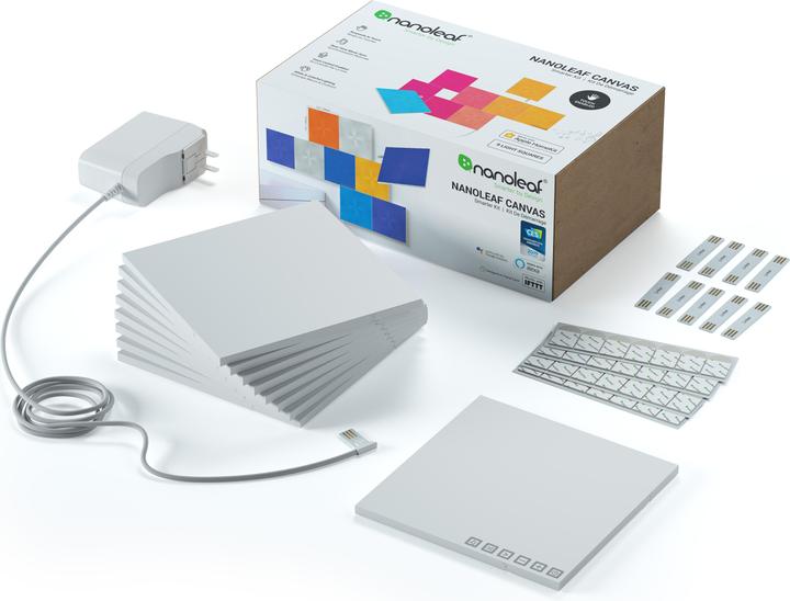 Actual product image Nanoleaf Canvas Smarter Kit (9 Panels) (900 lm)