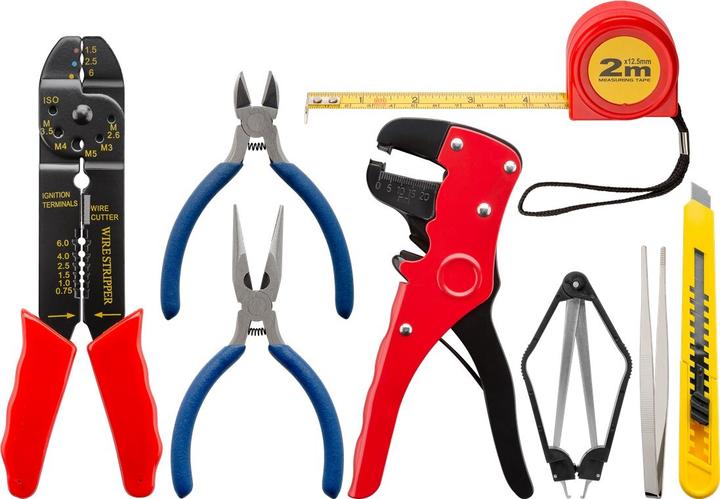 Image du produit Goobay Kit de soudure et jeu d'outils dans un sac pratique