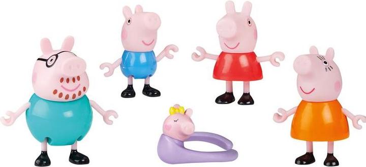 Actual product image Peppa Pig Peppa's family of five