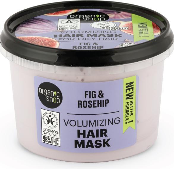 Organic Shop Hair Mask Express Shine Fig and Almond, 250ml (250 ml)