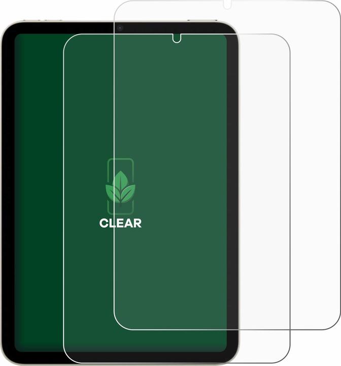 Produktbild ScreenLeaf Schutzfolie nachhaltiger Displayschutz Displayschutzfolie Folie Klar Transparent (2 Stk., Apple iPad mini 2024)