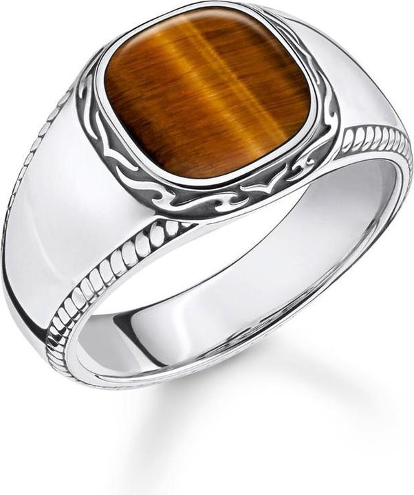 Immagine prodotto Thomas Sabo Anello occhio di tigre (68, 925 Argento)