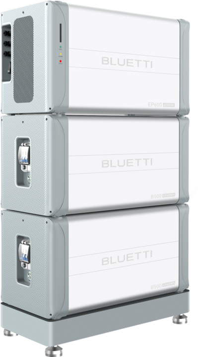 Actual product image Bluetti EP600 + 2x B500 Home Battery Backup