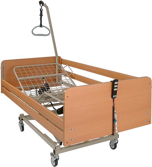 Produktbild AKS Zielonka Pflegebett S4 Holzfederleisten
