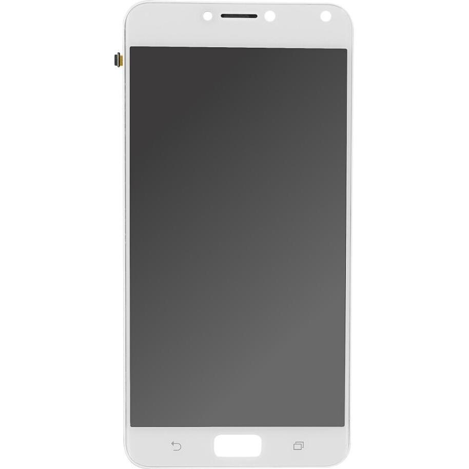 OEM Asus Zenfone 4 Max Pro LCD mit weissem Rahmen ohne Logo (Asus Zenfone 4 Max Pro), Mobilgerät Ersatzteile, Weiss