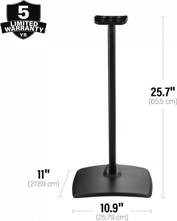 Actual product image Sanus WSSE3A2-B2 (1 pair, Stand, Height-adjustable)