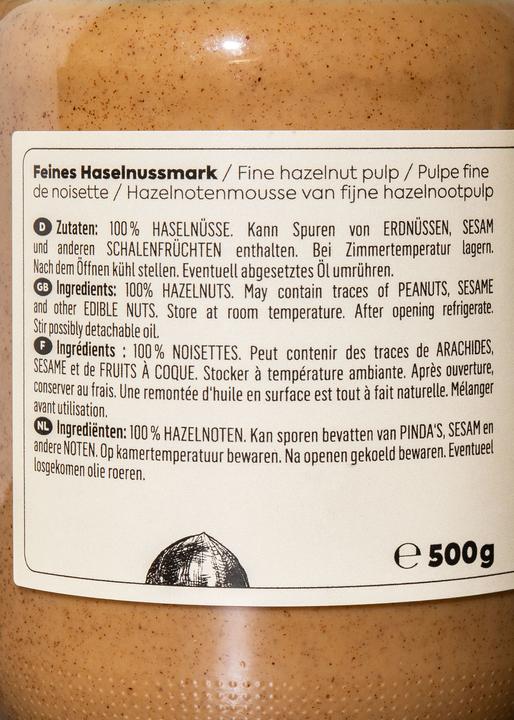 Actual product image KoRo Hazelnut puree (500 g)