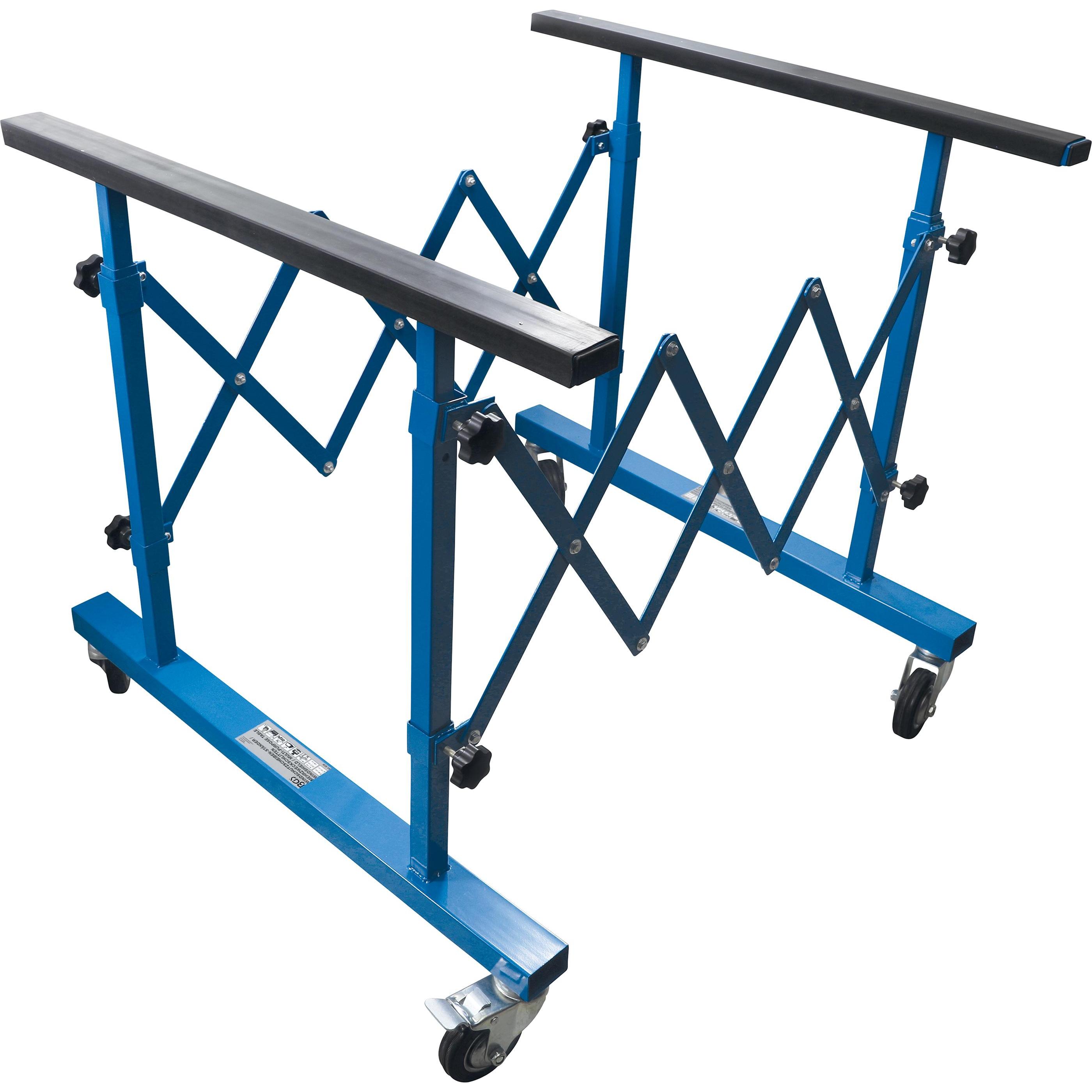 BGS, Werkbank + Arbeitsbock, Windschutzscheiben-Ständer/Mehrzweckschlitten (135 cm, 87 cm)