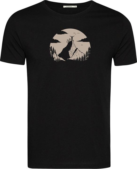 Actual product image Greenbomb T-Shirt Nature Clouds Ride (S)