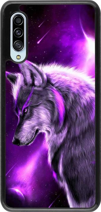 Actual product image PhoneLook Coque Purple Sky Wolf (Samsung Galaxy A90 5G)