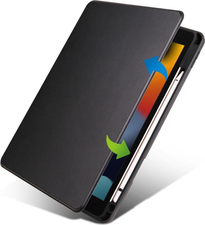 Produktbild Cover-Discount iPad 10.2 - 360-Grad Hülle schwarz (Apple iPad 2019 (7. Gen), Apple iPad 2020 (8. Gen), Apple iPad 2021 (9. Gen))