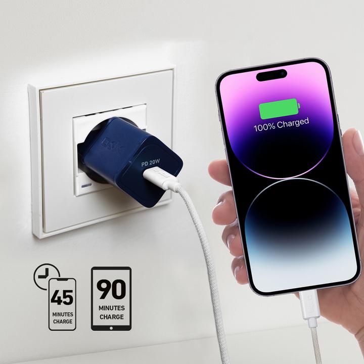 Actual product image SBS 20W GaN Battery Charger - Ultra-fast charge with Power Delivery (20 W)