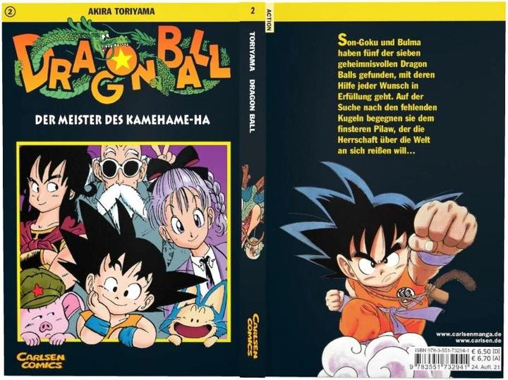 Produktbild Dragon Ball, Band 2 (Deutsch, Akira Toriyama, 1997)