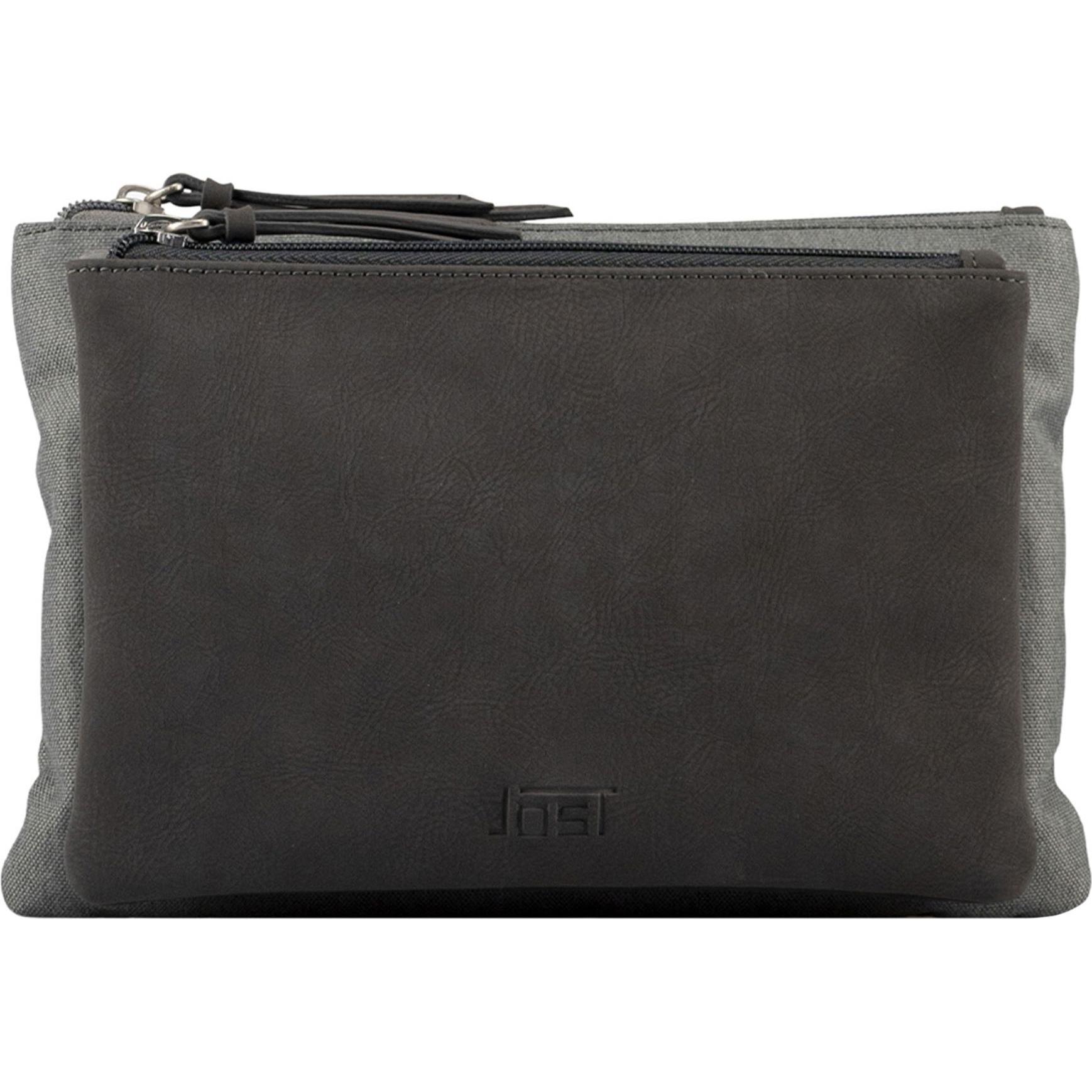 Jost, Handtasche, Andoya Umhängetasche 26 cm, Grau