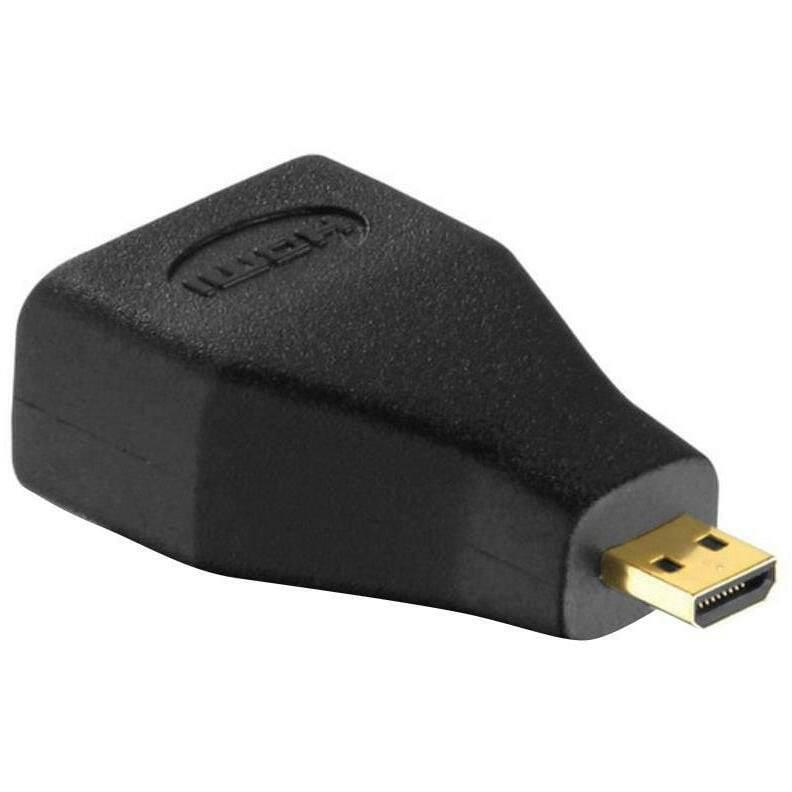 Purelink Micro HDMI zu (HDMI, 4 cm), Data + Video Adapter, Schwarz