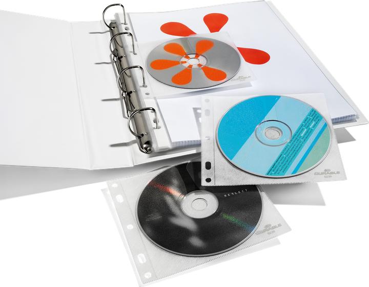 Image du produit Durable CD/DVD COVER Pocket (Platine, CD)
